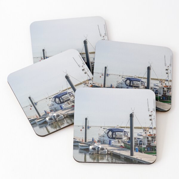 Item preview, Boats moored to the wooden jetty designed and sold by yackers1.