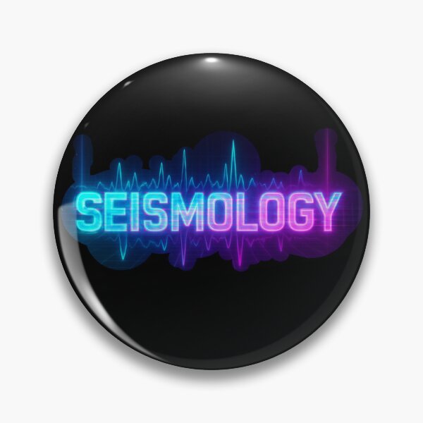 Item preview, Seismology - colorful neon version designed and sold by DamioPolArt.