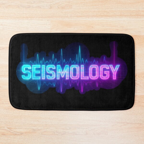 Item preview, Seismology - colorful neon version designed and sold by DamioPolArt.