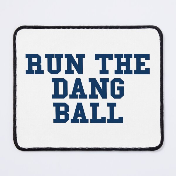 Item preview, Run the Dang Ball Navy designed and sold by rachelhull.