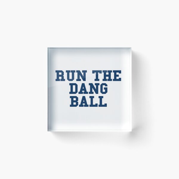 Item preview, Run the Dang Ball Navy designed and sold by rachelhull.