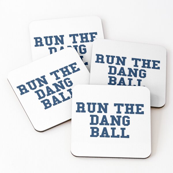 Item preview, Run the Dang Ball Navy designed and sold by rachelhull.