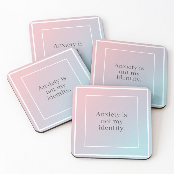 Item preview, Anxiety Is Not My Identity - Mental Health Affirmation designed and sold by GabrielaNavas.