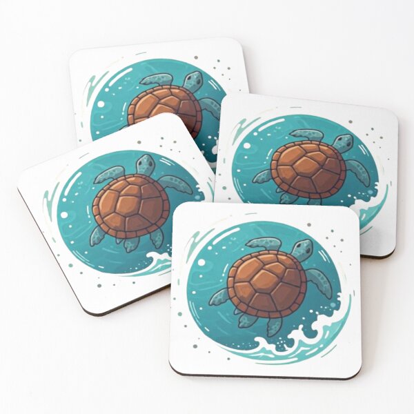 Item preview, Swiming turtle of freedom designed and sold by AiroFly.