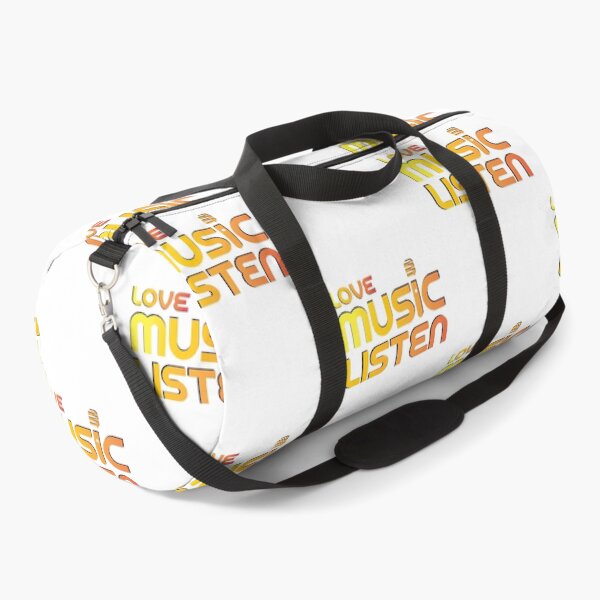 Item preview, Love Music Listen | Minimalist Music Lover Typography Design designed and sold by Combat Skies.