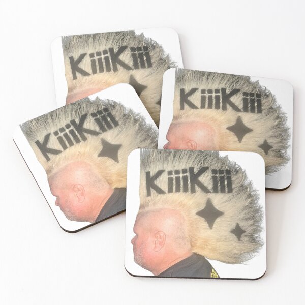 Item preview, KiiiKiii Mohawk Sticker designed and sold by misamoot.