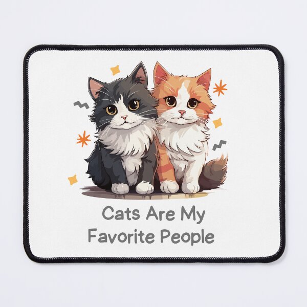 Item preview, Cat's Are My Favorite People-Cartoon designed and sold by teesbymcab.