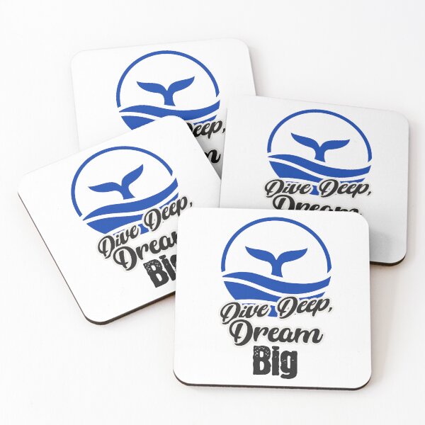 Item preview, Dive Deep, Dream Big designed and sold by fireCATgraphics.