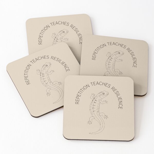 Item preview, Minimalist Salamander with Inspiring Quote designed and sold by SplashTastic.
