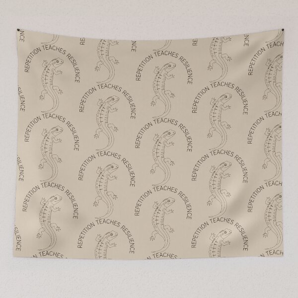 Item preview, Minimalist Salamander with Inspiring Quote designed and sold by SplashTastic.