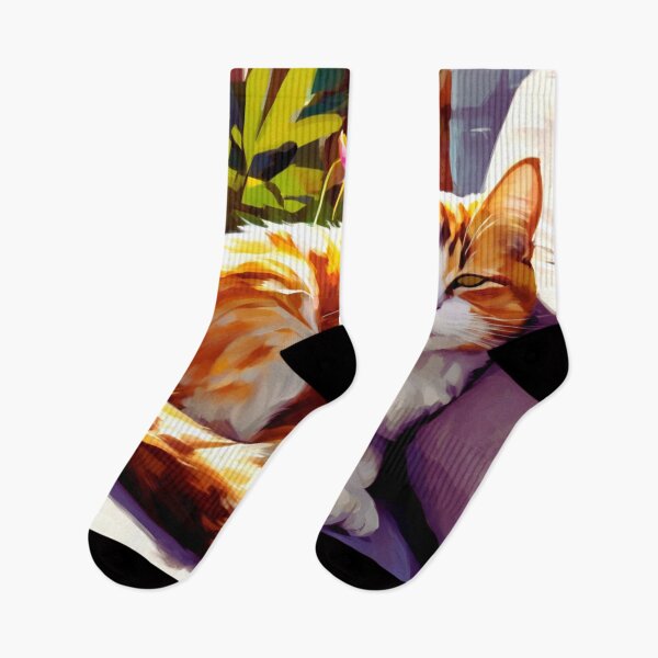 Item preview, Cat Sleeping in the Sun designed and sold by Zofia Sosnecka.
