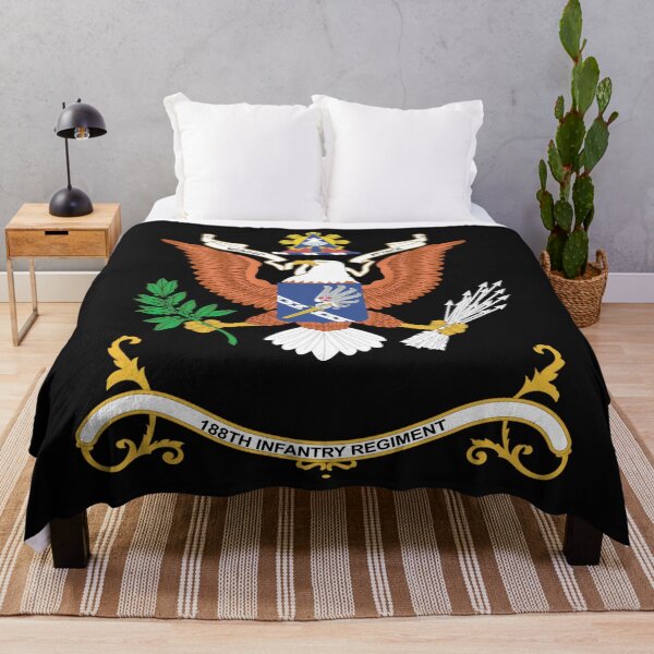 Item preview, Army - Regimental Colors - 188th Infantry Regiment - WINGED ATTACK X 300 designed and sold by Military Insignia Products.