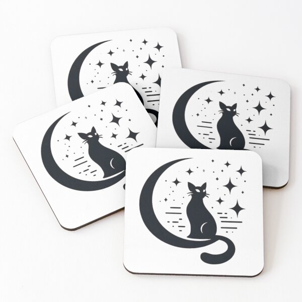 Item preview, Moon lit cat designed and sold by AiroFly.