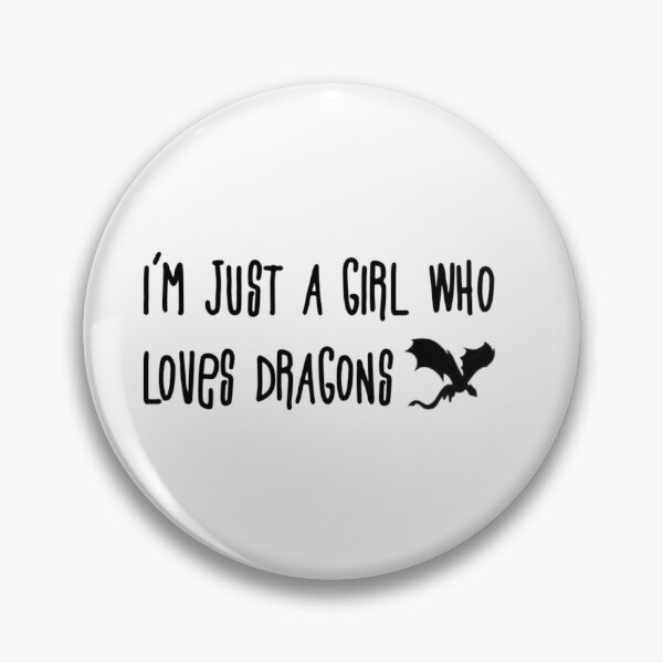 Item preview, A girl who loves dragons designed and sold by creativestuff11.