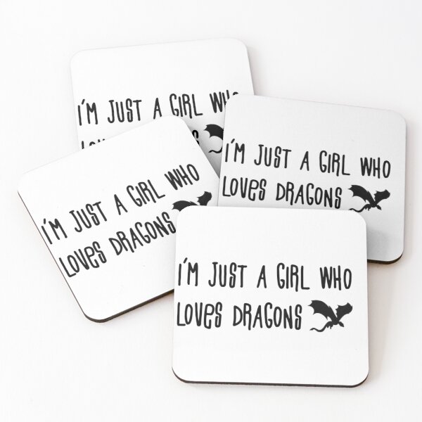 Item preview, A girl who loves dragons designed and sold by creativestuff11.