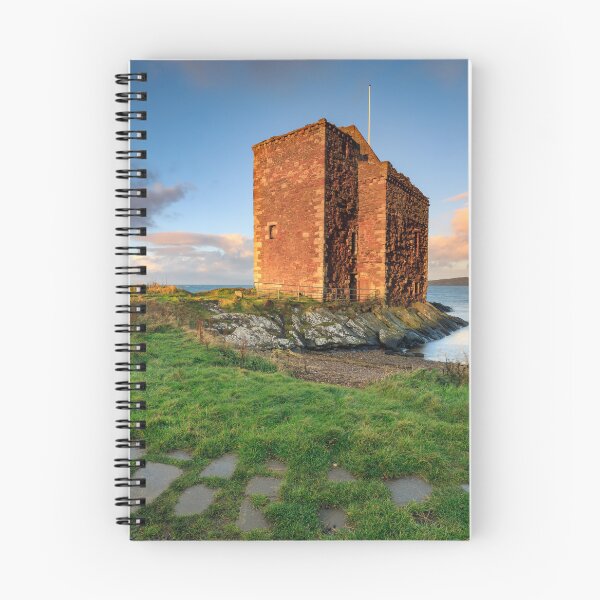 Item preview, First light on Portencross Castle designed and sold by bitm2007.