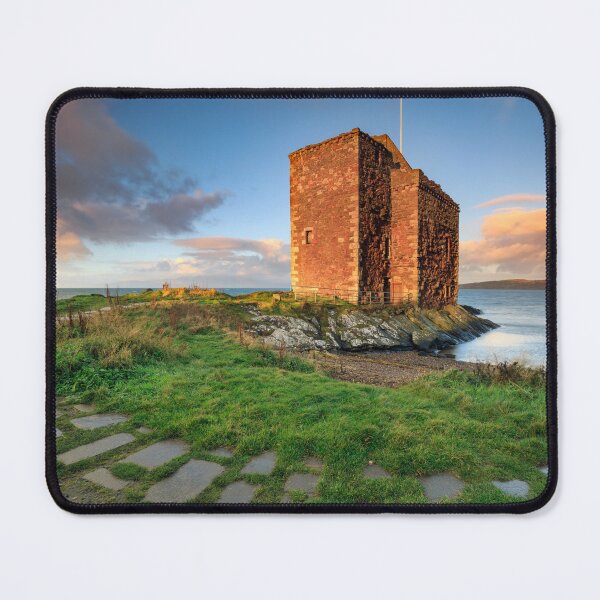 Item preview, First light on Portencross Castle designed and sold by bitm2007.