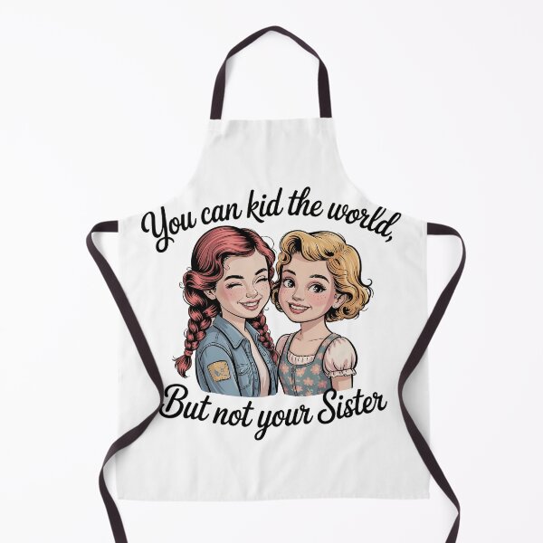 Item preview, You can kid the world, but not your sister. designed and sold by PhrasePalette.