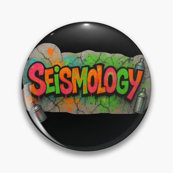 Item preview, Seismology - colorful mural version designed and sold by DamioPolArt.