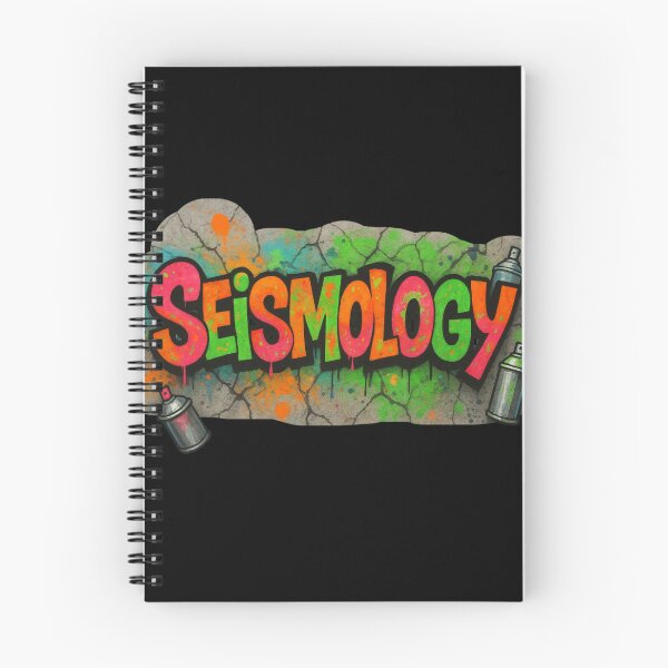 Item preview, Seismology - colorful mural version designed and sold by DamioPolArt.