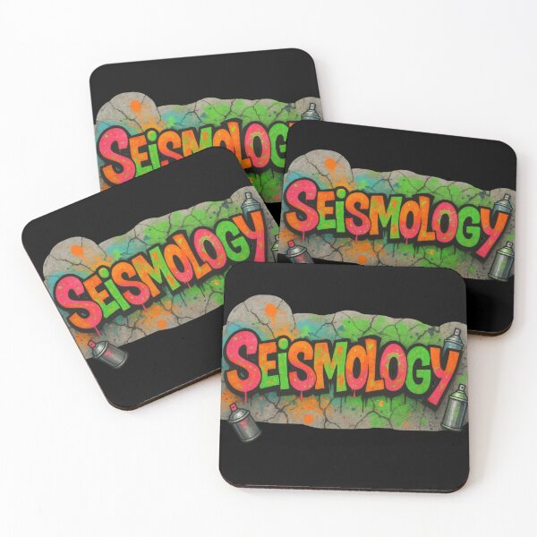 Item preview, Seismology - colorful mural version designed and sold by DamioPolArt.