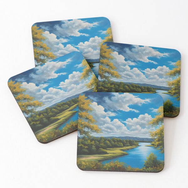 Item preview, Río Sereno - Autumn at the Water's Edge designed and sold by Karina Creative Studio.