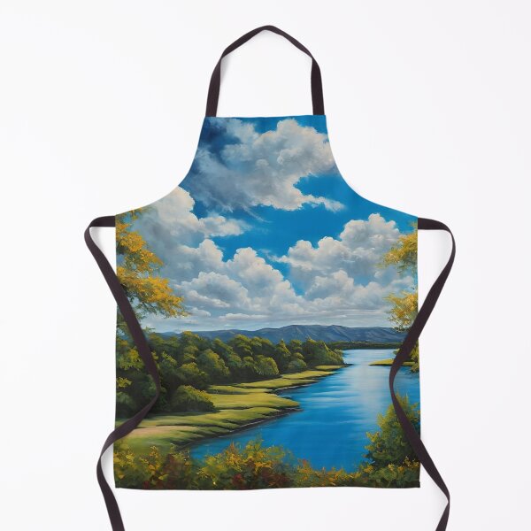 Item preview, Río Sereno - Autumn at the Water's Edge designed and sold by Karina Creative Studio.