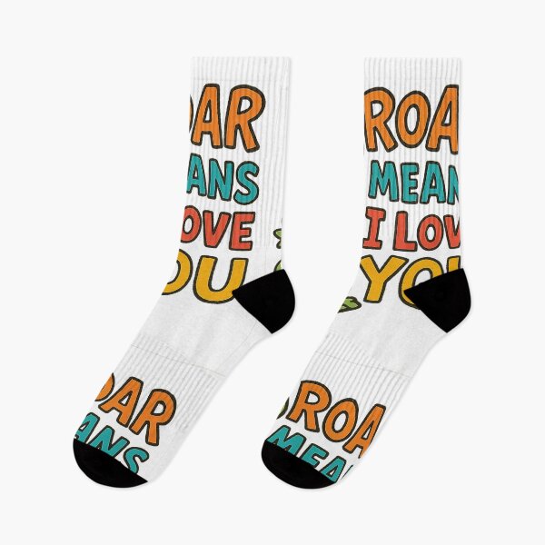 Item preview, Cute Dinosaur Roar Means I Love You Kids Design designed and sold by SnapLabDesigns.
