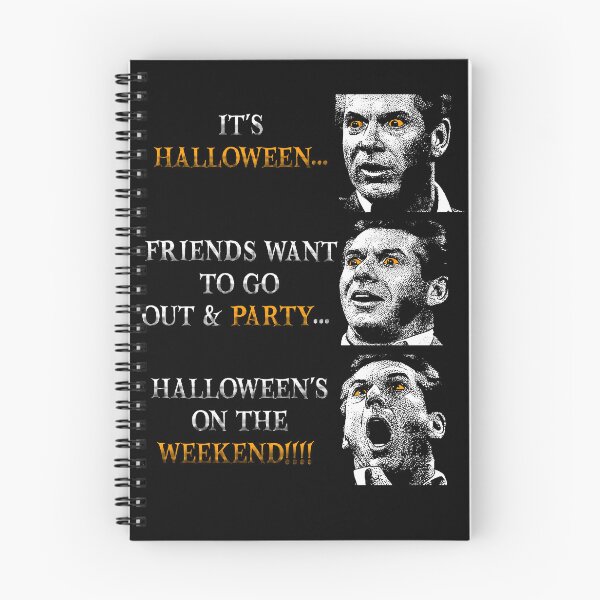 Item preview, Halloween's on the Weekend! Funny Halloween Party designed and sold by Nerd Shizzle.