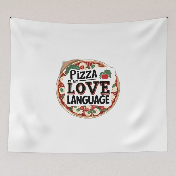 Item preview, Italian Pizza Love Language Food designed and sold by Y-Muqsit.