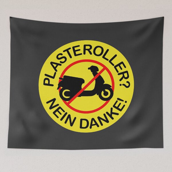 Item preview, Plaster roller? No thanks! (tricolor) designed and sold by VEB Ostladen.