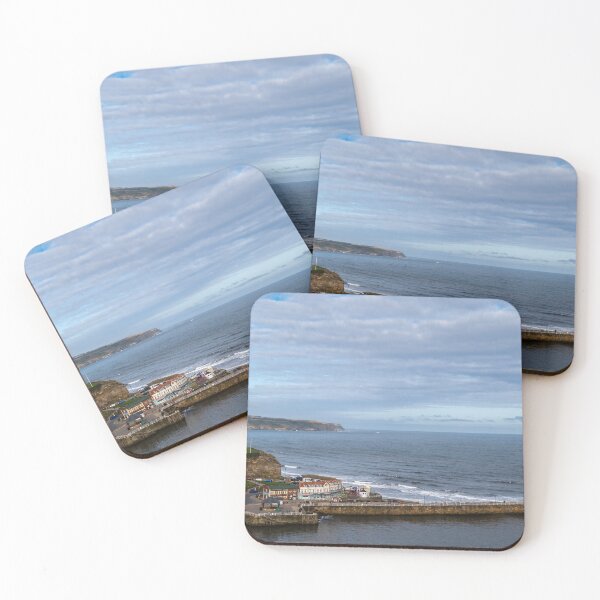 Item preview, High up view over Whitby, North Yorkshire designed and sold by yackers1.