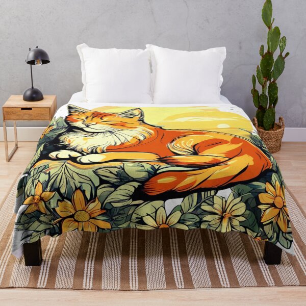 Item preview, Cat Sleeping in the Sun designed and sold by Zofia Sosnecka.