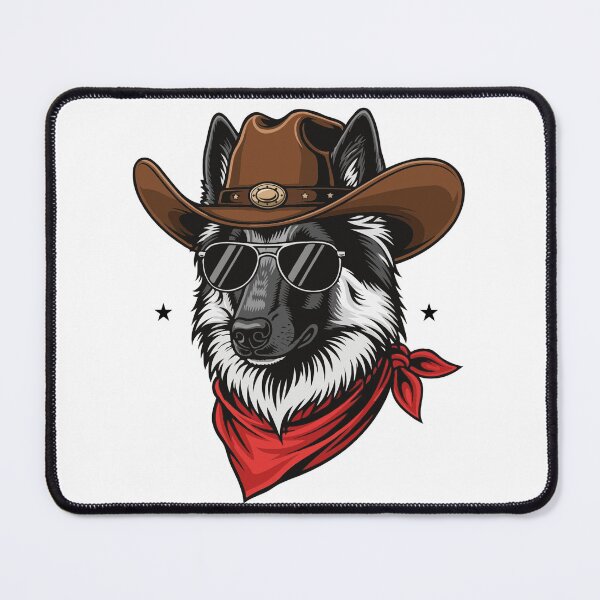 Item preview, Western Tervuren – Cute Cowboy Dog designed and sold by The Real Life Symphony.