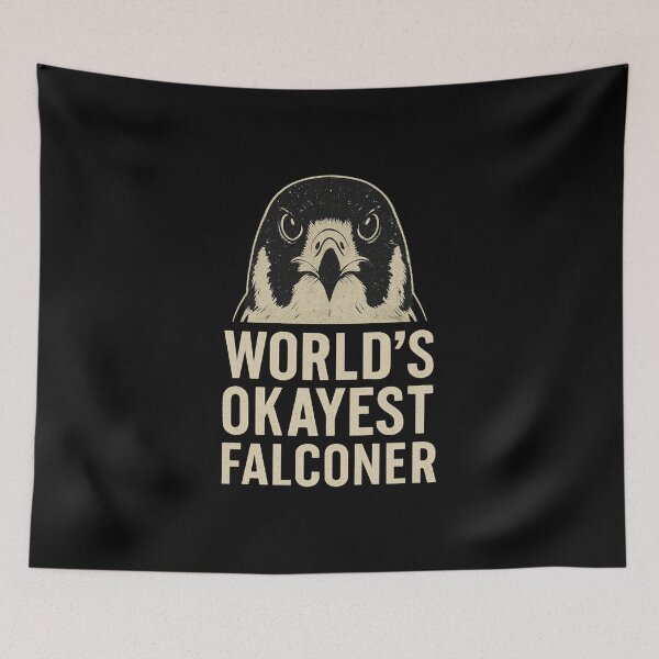 Item preview, Hawk Design world’s okayest falconer designed and sold by Meandmyshop.