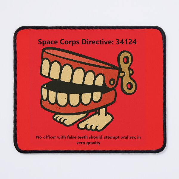 Item preview, Space Corps Directive 34124 – Zero-G Giggles Guaranteed designed and sold by Kray80.