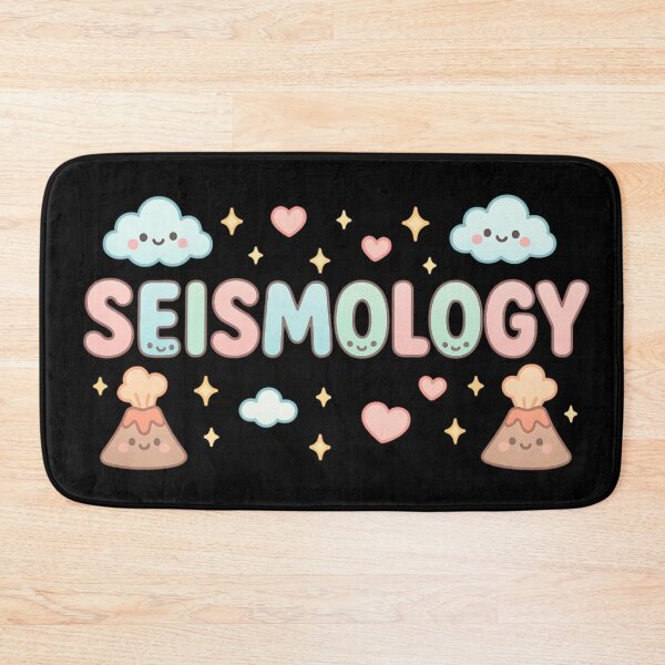 Item preview, Seismology - colorful kawaii version designed and sold by DamioPolArt.