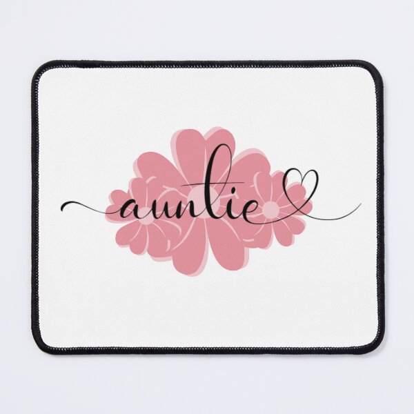 Item preview, “Auntie” Pink Floral Design – Sweet, Chic & Loving Gift designed and sold by CloverBend.