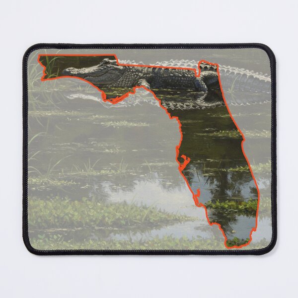 Item preview, Gator in Florida Swamp designed and sold by Douglas-Depot.