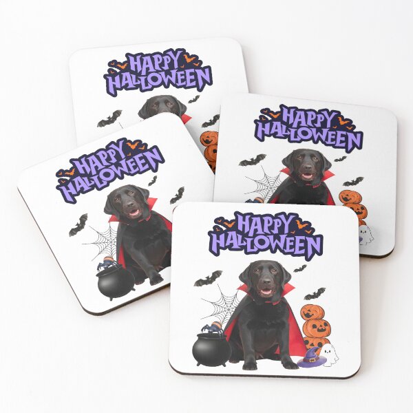Item preview,  Labrador Retriever Dracula Halloween Design | Cute Dog in Spooky Festive Scene designed and sold by Fredster1966.