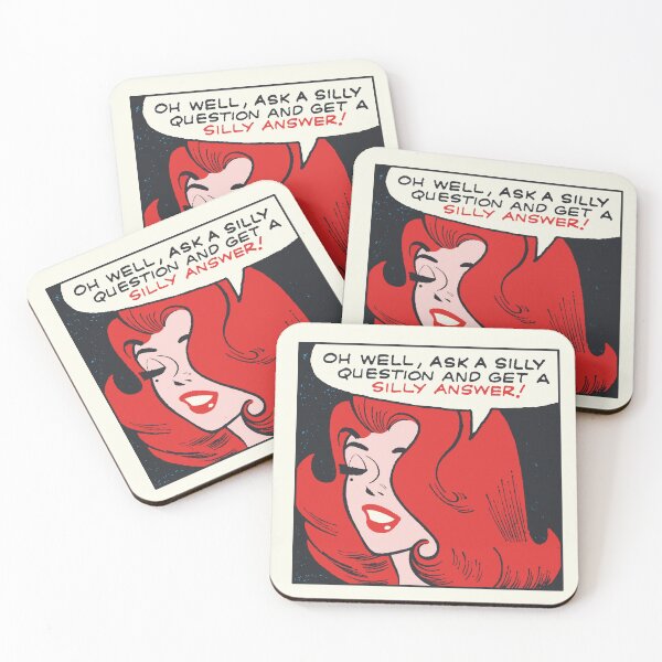 Item preview, Ask a Silly Question • Get A Silly Answer • Spicy Chili Redhead Pop Art Graphic designed and sold by wmxdesign.