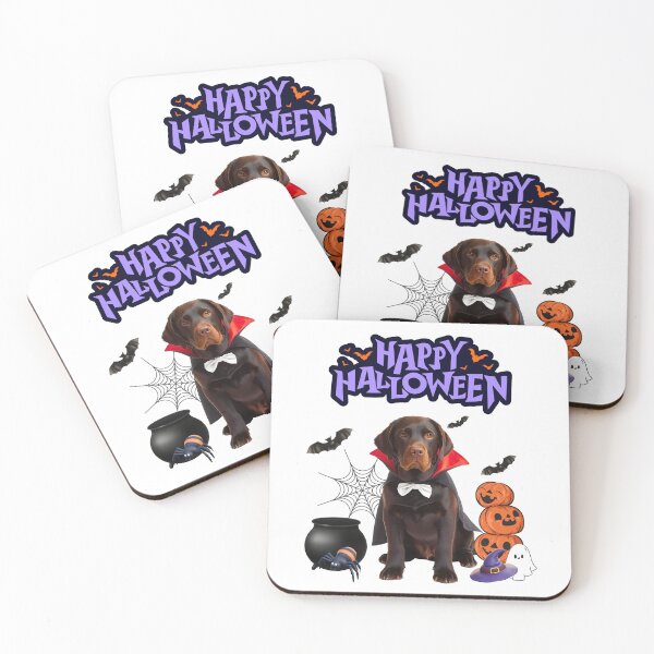 Item preview, Labrador Retriever Dracula Halloween Design | Cute Dog in Spooky Festive Scene designed and sold by Fredster1966.
