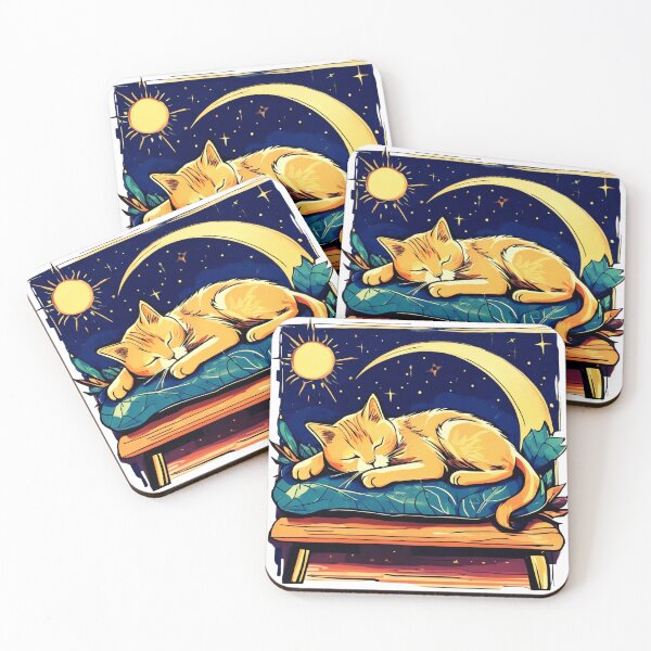 Item preview, Cat Sleeping in the Sun designed and sold by Zofia Sosnecka.