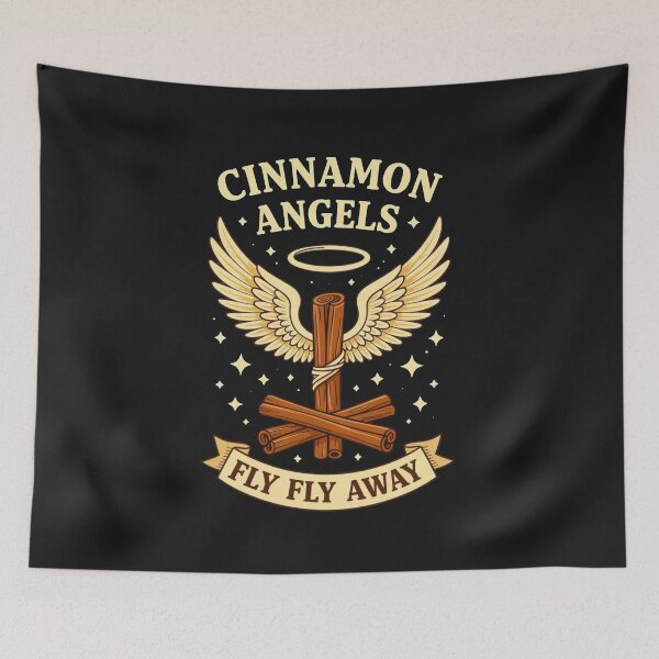 Item preview, Cinnamon Angels Fly Fly Away designed and sold by Baby  Fark.