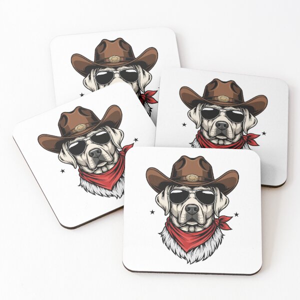 Item preview, Western Labrador Retriever – Cute Cowboy Dog designed and sold by The Real Life Symphony.
