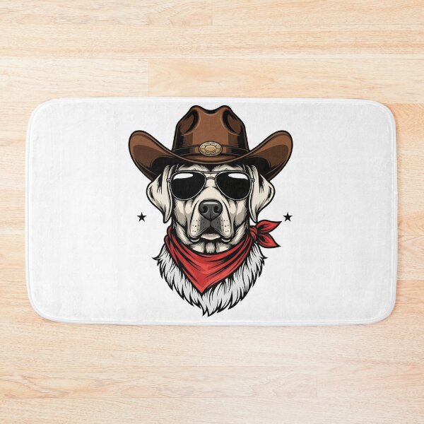 Item preview, Western Labrador Retriever – Cute Cowboy Dog designed and sold by The Real Life Symphony.