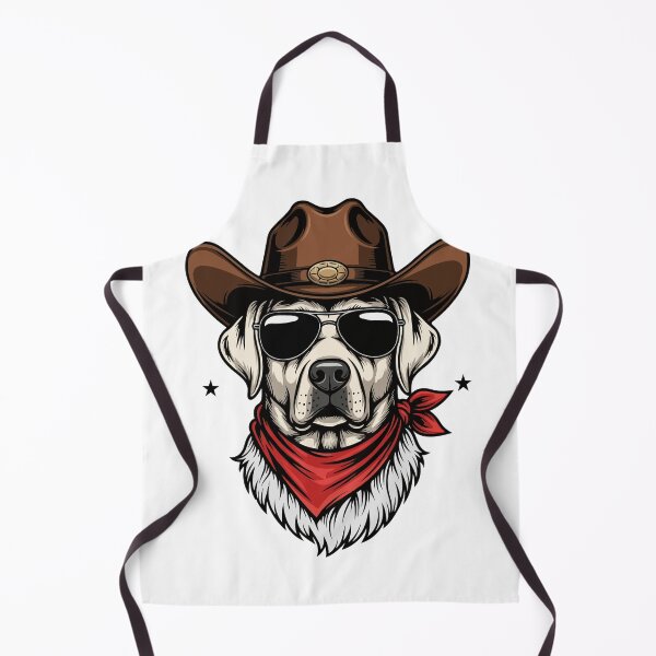 Item preview, Western Labrador Retriever – Cute Cowboy Dog designed and sold by The Real Life Symphony.