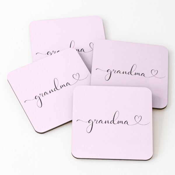 Item preview, Grandma with Heart – Chic Minimalist Design | Sweet Gift for Grandma designed and sold by CloverBend.