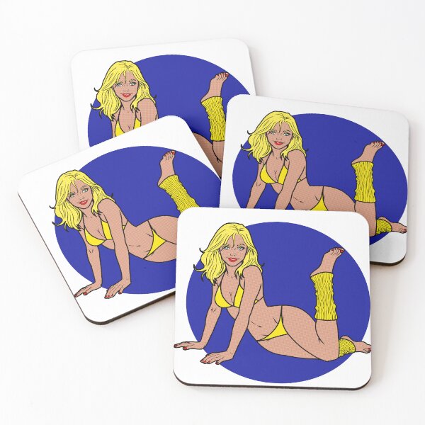 Item preview, Yellow Bikini Pinup designed and sold by SolefulStickers.