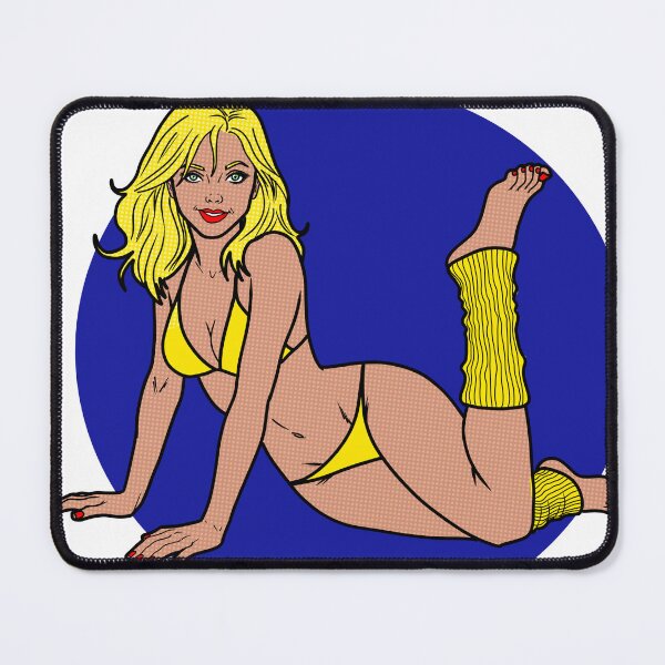 Item preview, Yellow Bikini Pinup designed and sold by SolefulStickers.